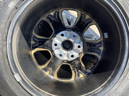 20" Dodge Ram 1500 OEM Laramie Black 2680 wheels rims tires 2024 2025 2026 NEW