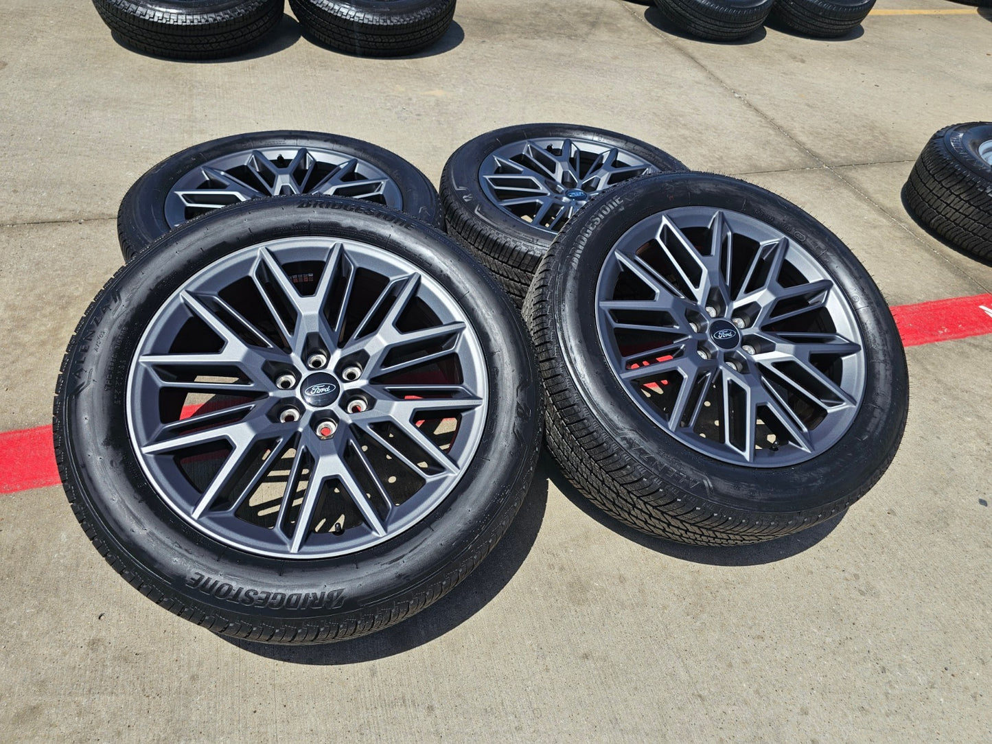 22" Ford F-150 LIMITED Plus OEM 94221 rims wheels Expedition 2025 2026 2027 NEW