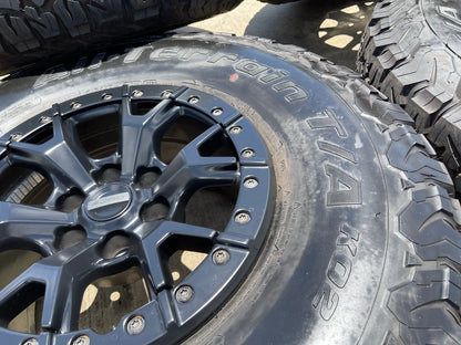 17" Ford F-150 Raptor R OEM BEADLOCK 10460 rims wheels 37" tires BFG