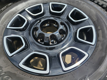20" Ford F-250 F-350 OEM Lariat Platinum wheels rims 10486 tires 2024 2025