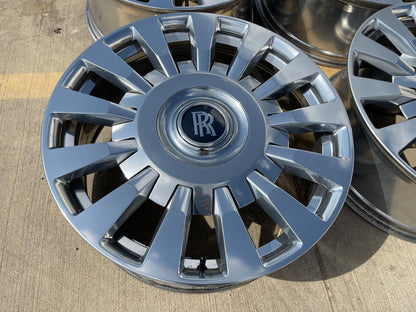 22" Rolls Royce Phantom OEM wheels rims FORGED 5x120 Wraith Ghost Dawn SET