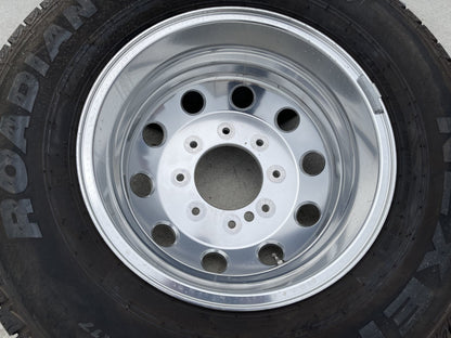 (1) 17" Dodge Ram 3500 Dually Laramie 8x200 REAR wheel rim 2702 OEM tire NEXEN
