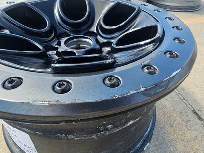 (1) 17" Ford F-150 Raptor OEM BEADLOCK rim wheel 10459 95210 single DISCOUTNED