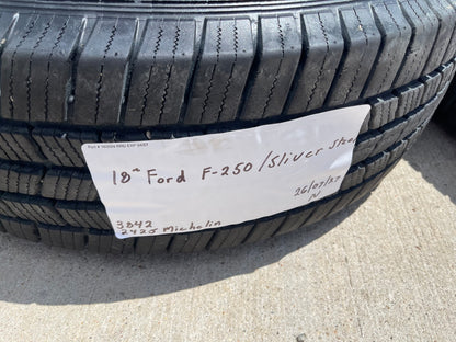 17" Ford F-250 F-350 OEM 3828 wheels rims SET 2024 2025 2026 MICHELIN A/T2