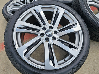 24" Cadillac Escalade V Platinum OEM wheel rim tire spare (1) 2025-2027 NEW
