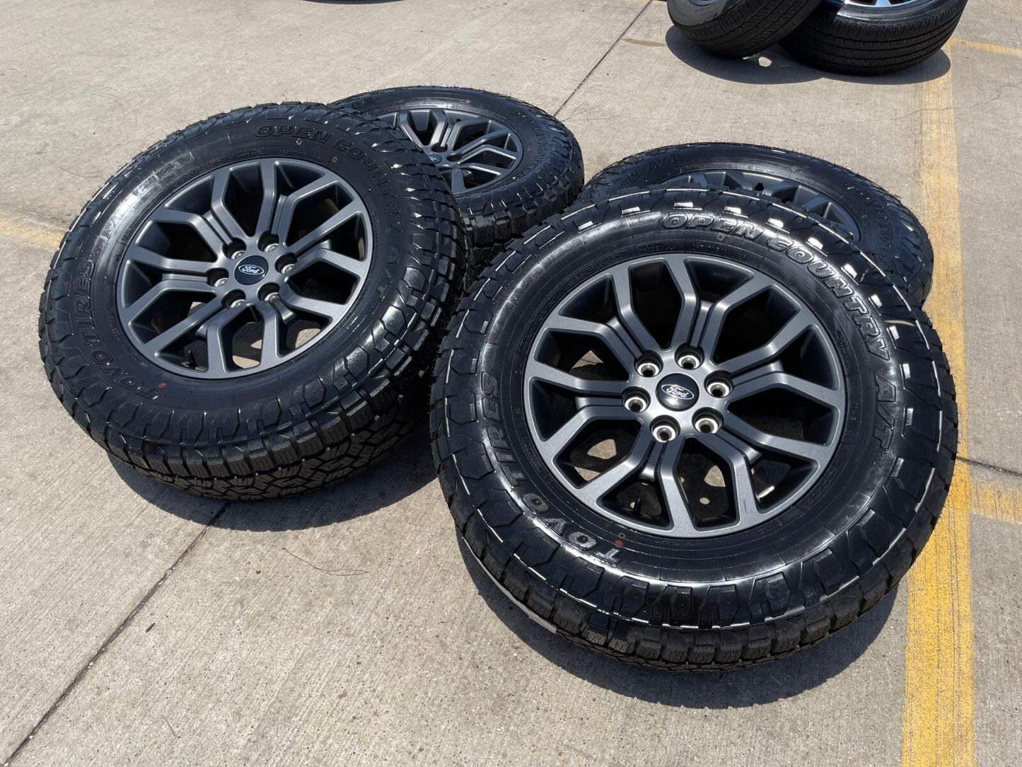 18" Ford F-150 TREMOR OEM rims wheels 10342 TIMBERLINE Expedition 2024 2025 TOYO