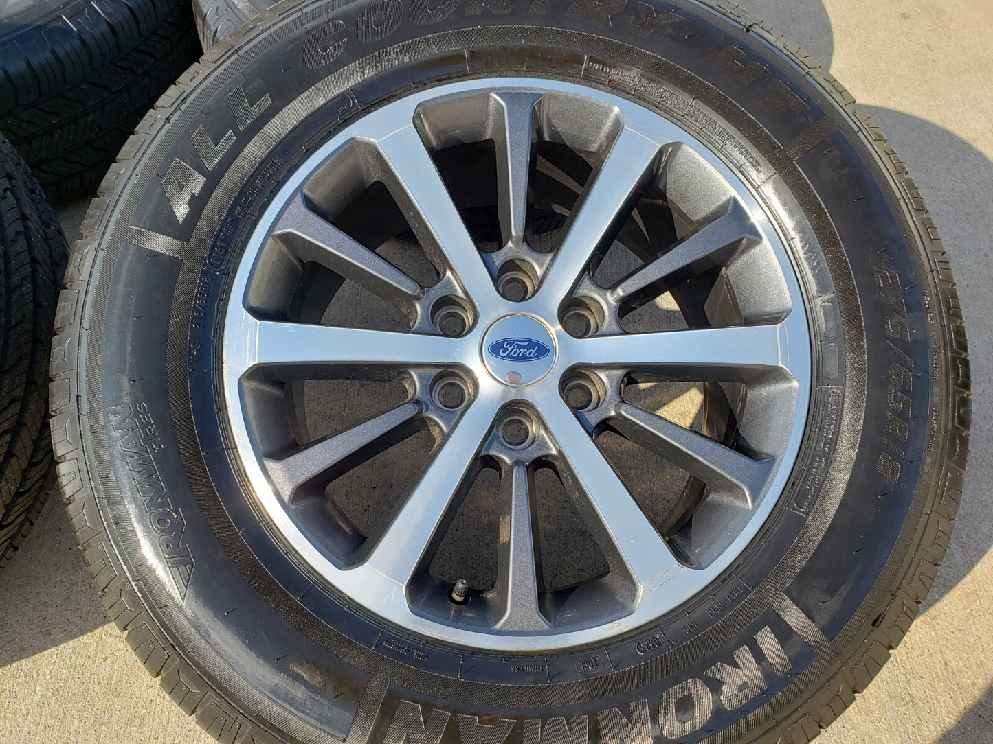 18" Ford F-150 Expedition 10142 OEM rims wheels tires IRONMAN