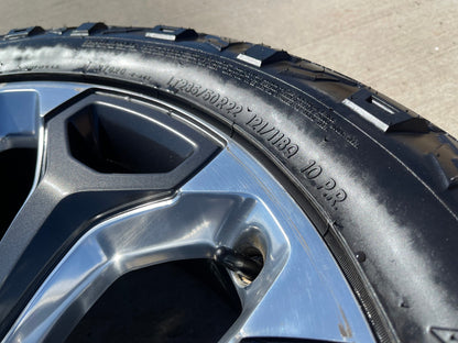 22" Dodge Ram 1500 OEM LIMITED Laramie wheels rims 2685 NITTO RIDGE GRAPPLER