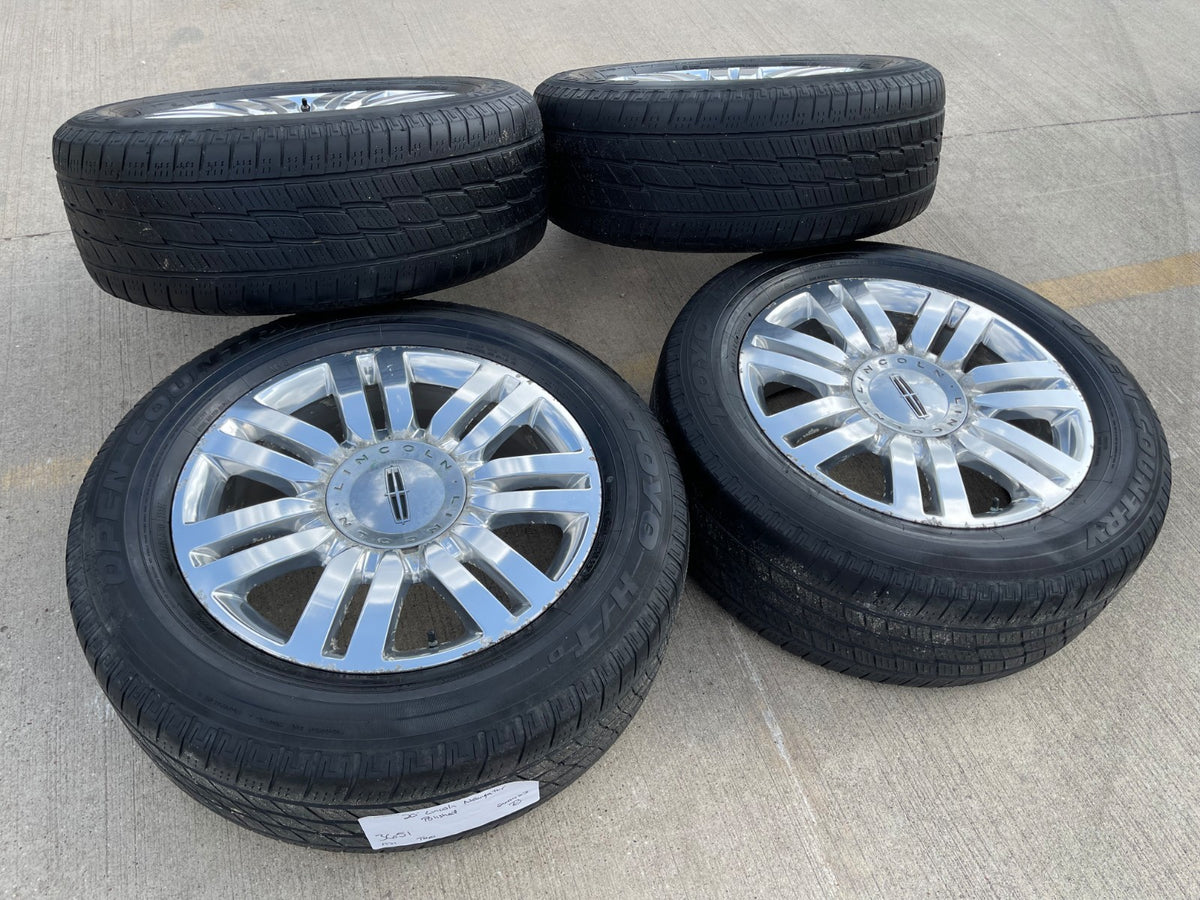 20" Lincoln Navigator OEM rims wheels 3561 tires DISCOUNTED