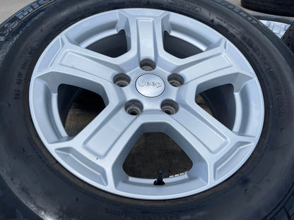 17" Jeep Wrangler Rubicon OEM wheels rims 9216 Gladiator tires MICHELIN