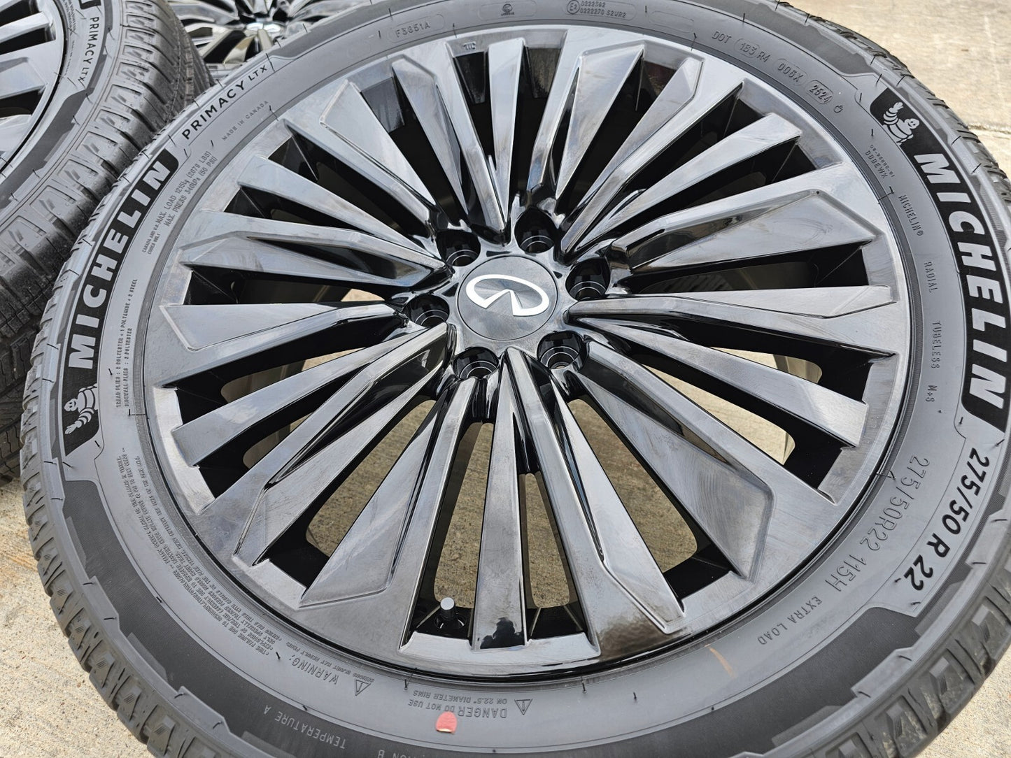 22" Infiniti QX80 QX56 Nissan Titan Armada OEM 94236 wheels rims 2025 2026 NEW