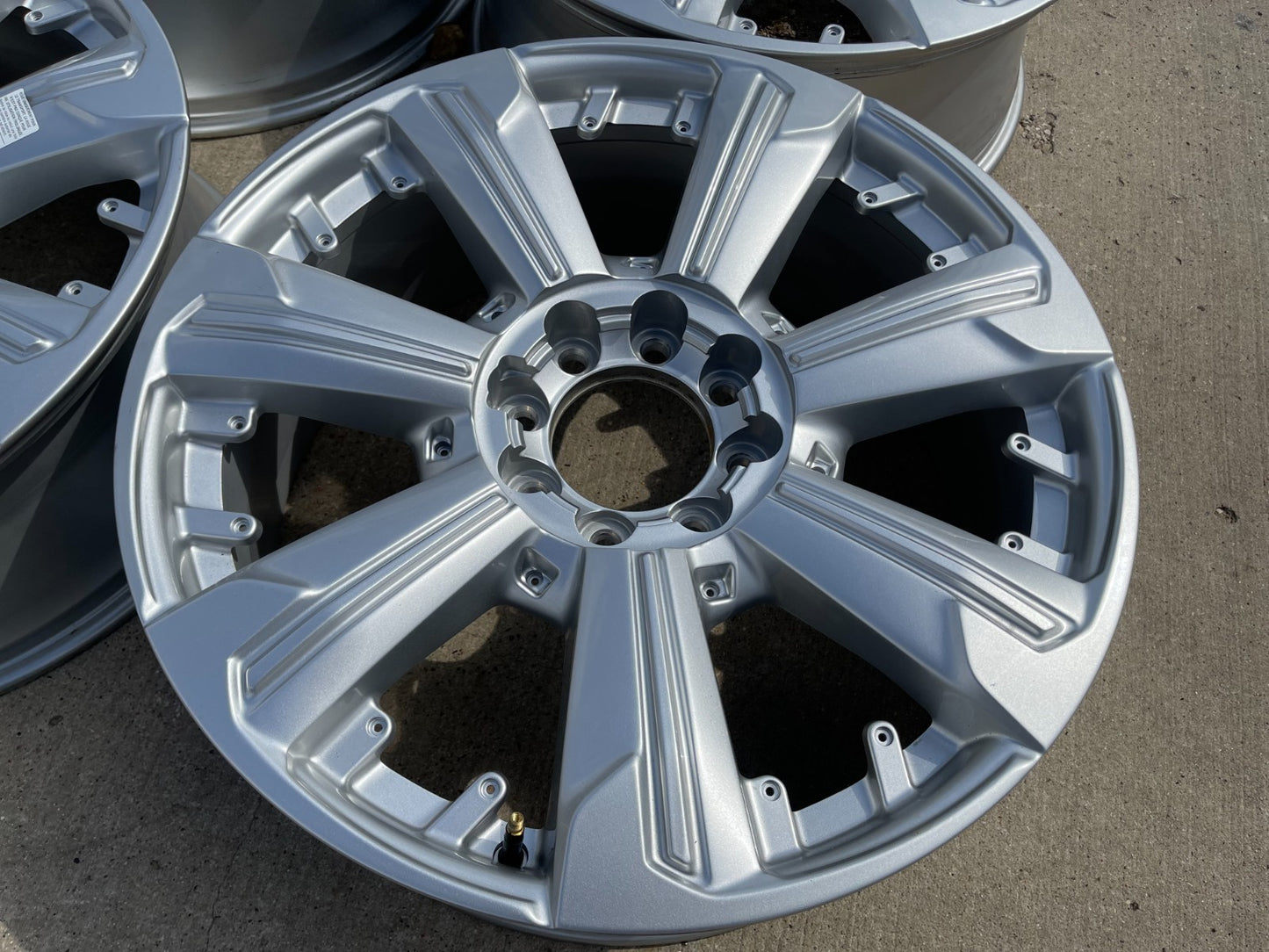 24" Cadillac Escalade IQ EV OEM 8x165 wheels rims Hummer 2500 2024 2025 2026 NEW