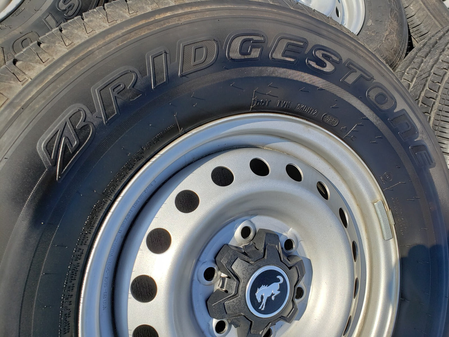 16" Ford Bronco steel wheels rims tires 10226 Ranger 2022 2023 2024 2025