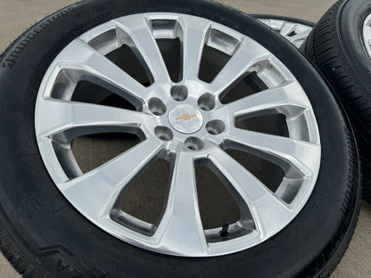 22" Chevy Silverado High Country OEM 5922 wheels rims Tahoe 2022 2023 2024 NEW