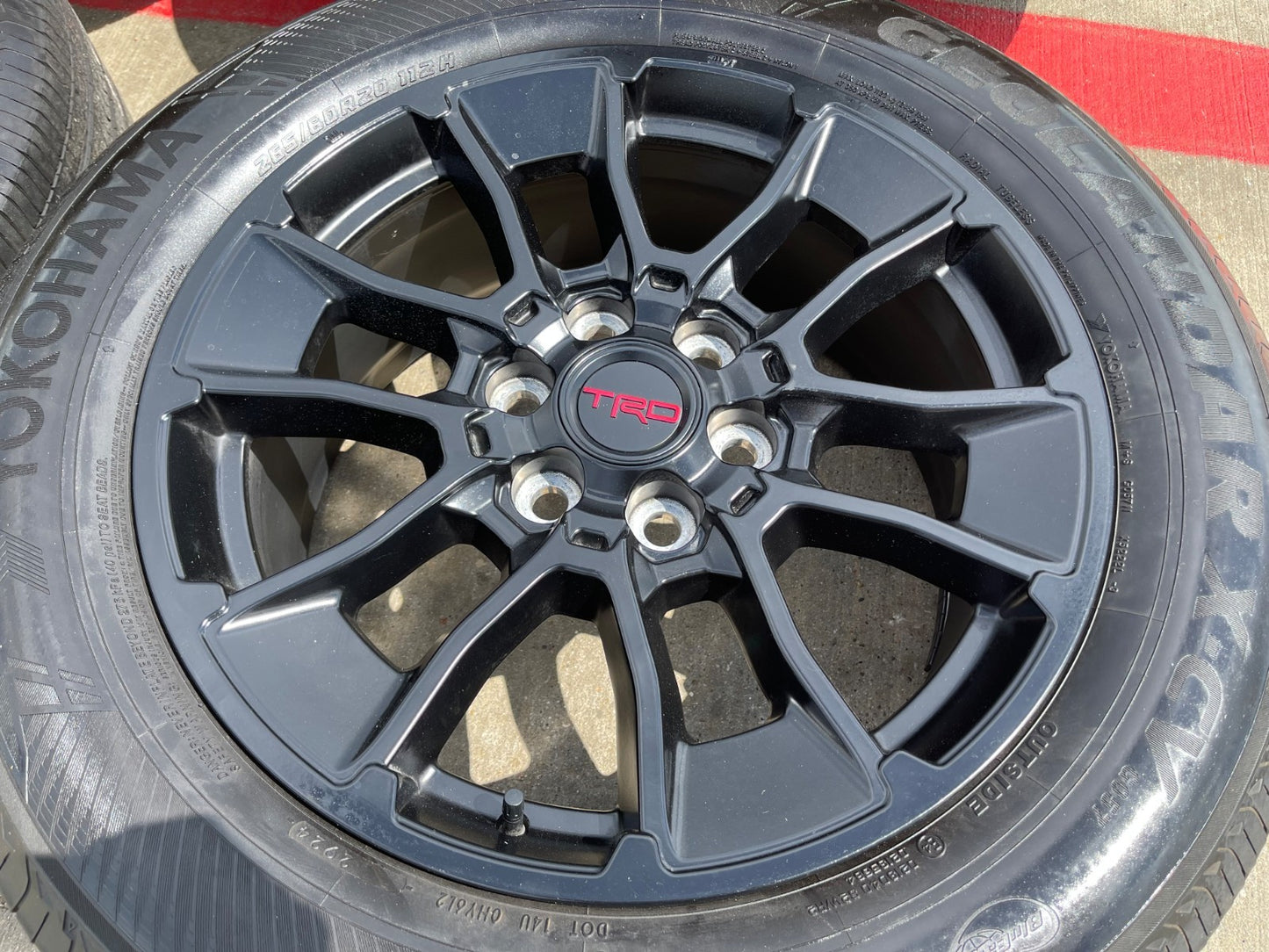20" Toyota Tundra TRD OEM wheels rims 95314 65196 Sequoia 2024 2025 2026 SET