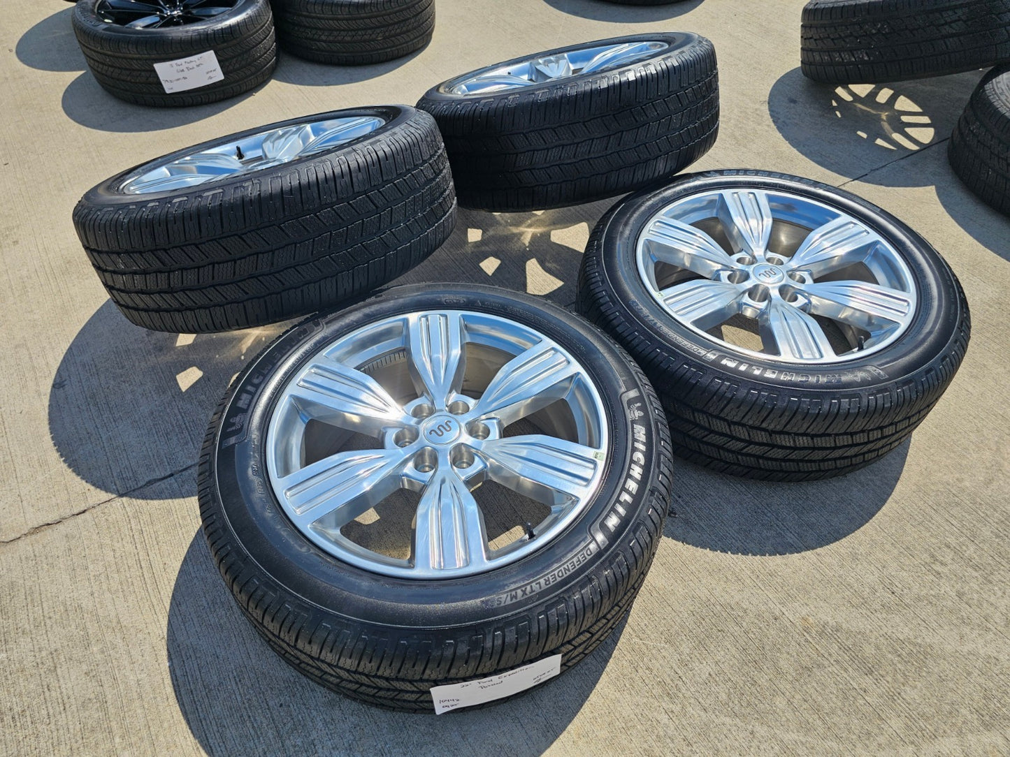 22" Ford F-150 King Ranch LIMITED OEM rims wheels 10442 Expedition NEW MICHELIN