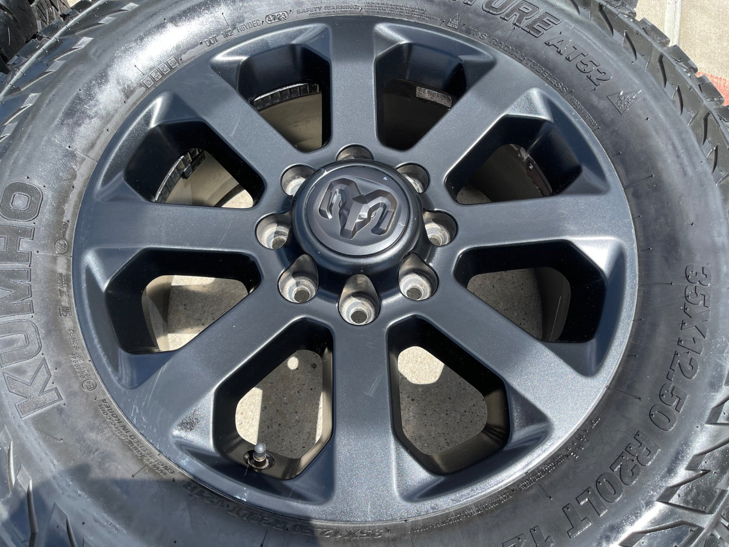 20" Dodge Ram 2500 3500 LARAMIE OEM SET wheels rims RIM# 2700 35" FITS 1999-2027