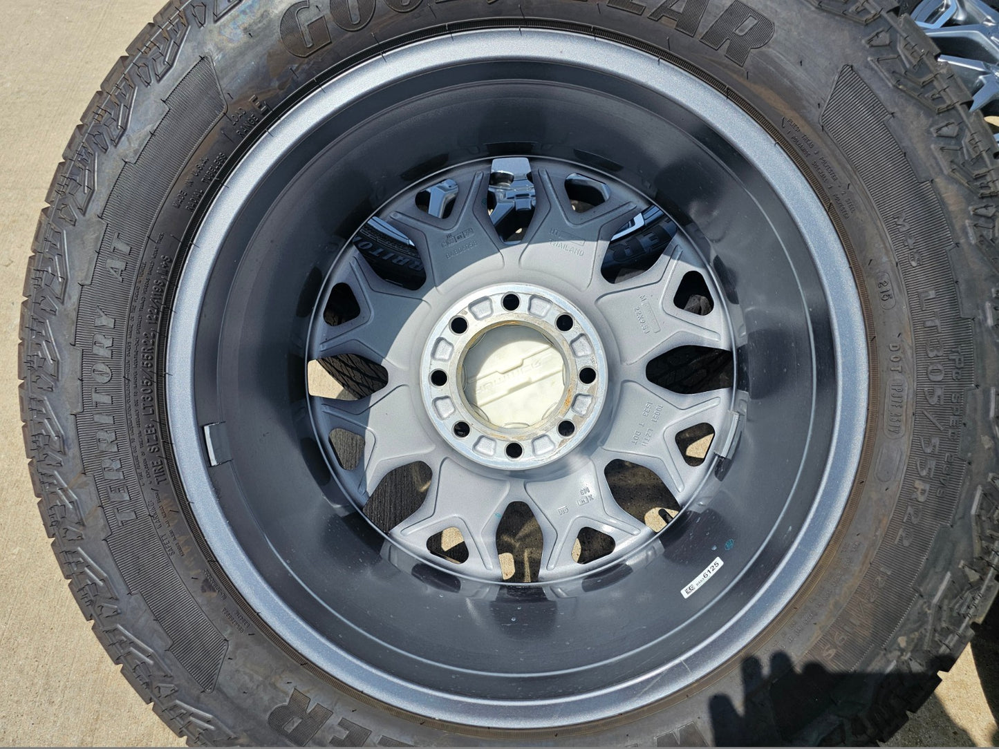 22" Hummer EV HEV 2500 OEM 8x165 14094 wheels rims 2022 2023 2024 2025 2026 NEW