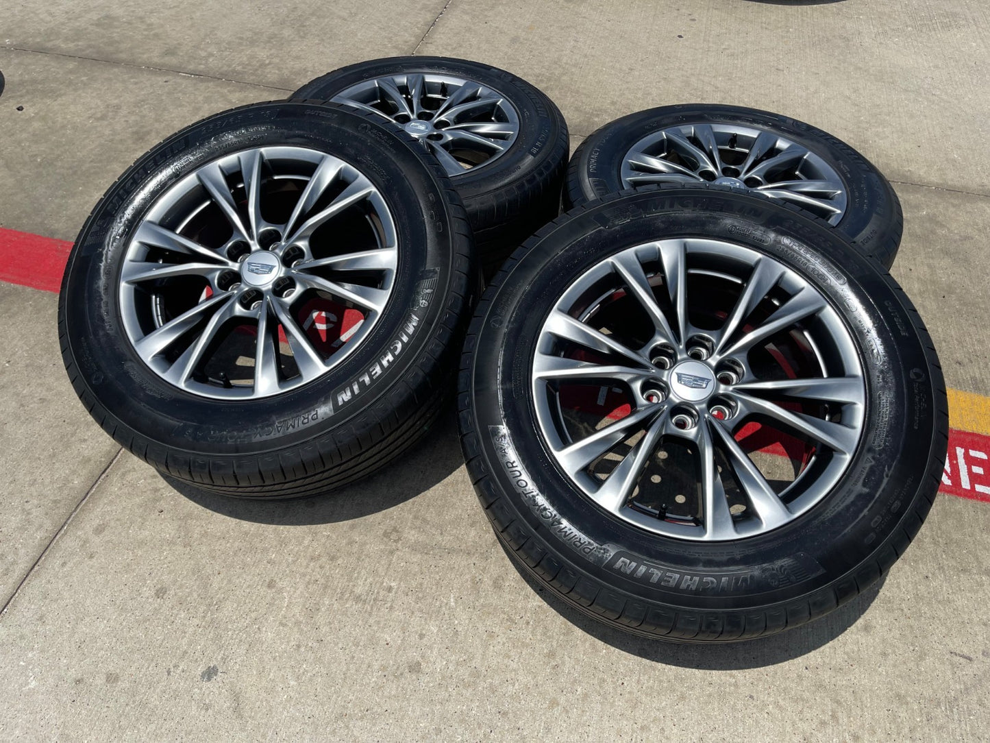 18" Cadillac XT6 XT5 SRX OEM 4844 4845 wheels rims Chevy Blazer Acadia MICHELIN