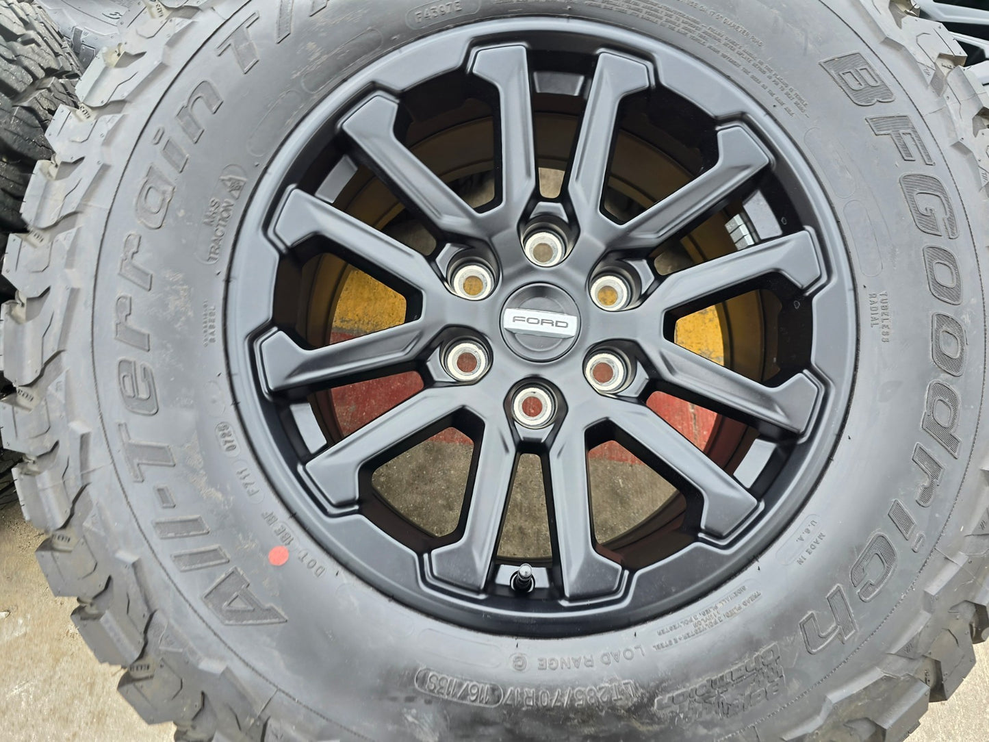 17" Ford F-150 Raptor OEM 10611 rims wheels Bronco 2025 2026 2027 BFG 33" NEW