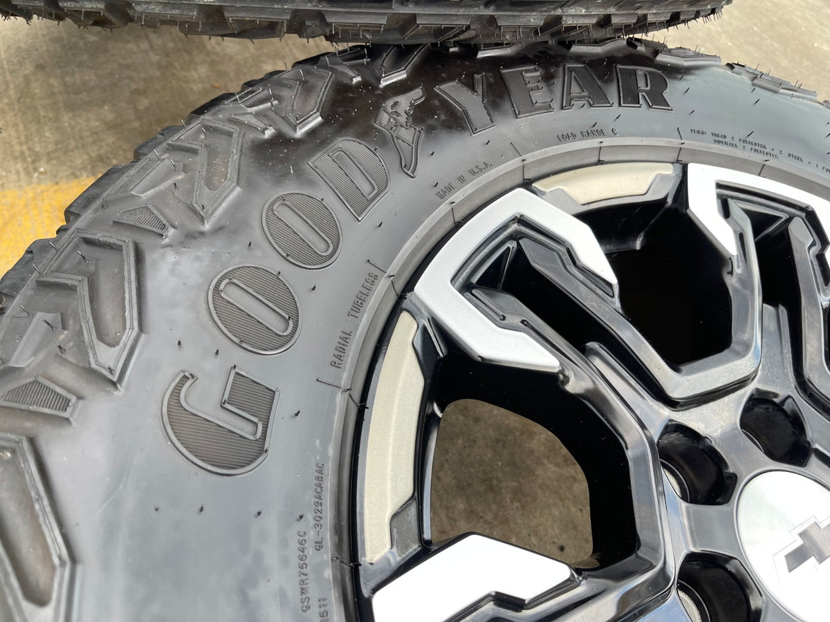 18" Chevy Silverado ZR2 Tahoe Sierra OEM 95415 SET wheels rims GOODYEAR SET