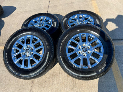 18" Toyota Tacoma LIMITED OEM chrome wheels rims 4260 4Runner 2024 2025 2026