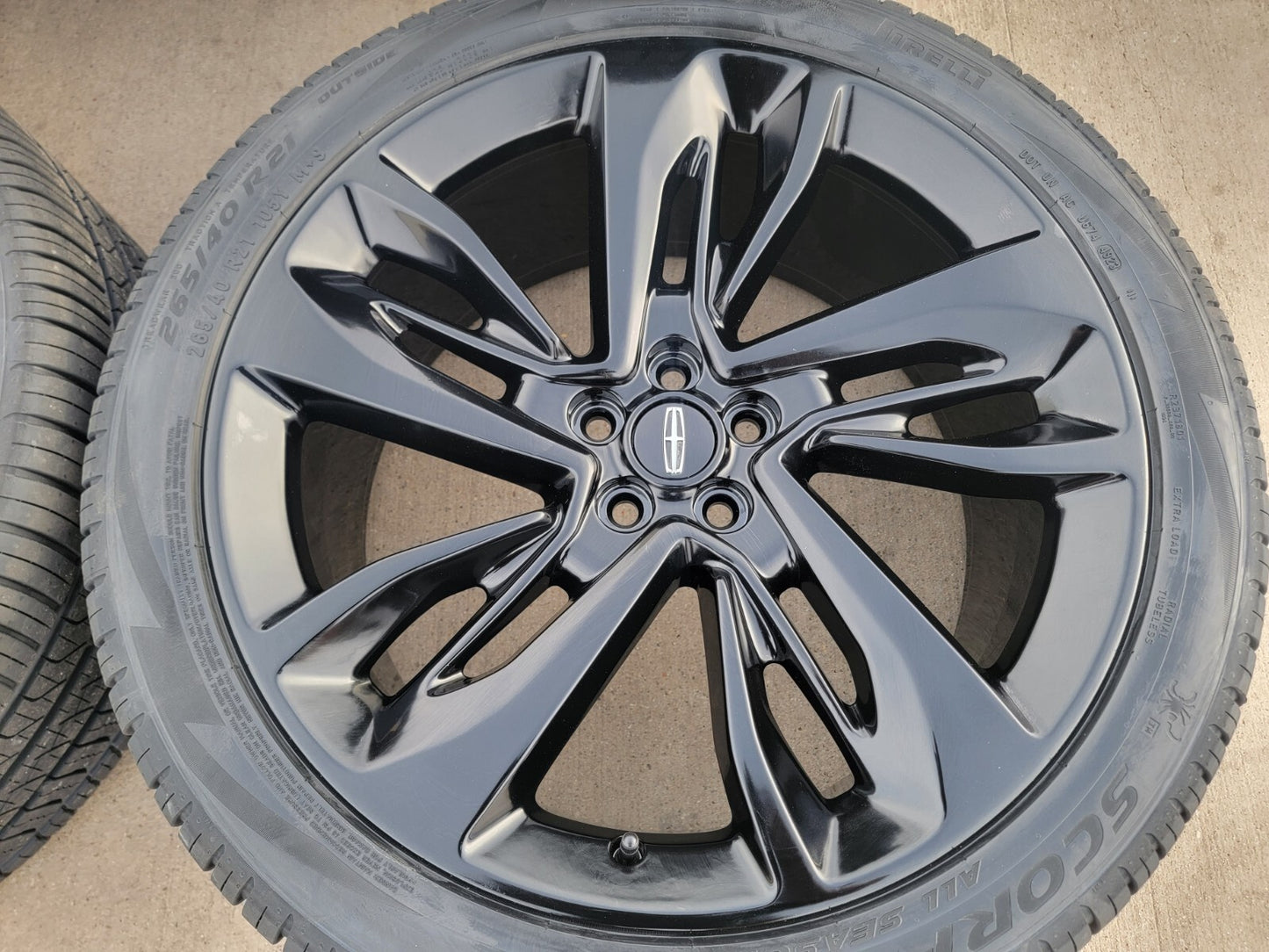 21" Lincoln MKX Continental MKC rims wheels 10076 Edge 2018 2019 2024 2025 NEW