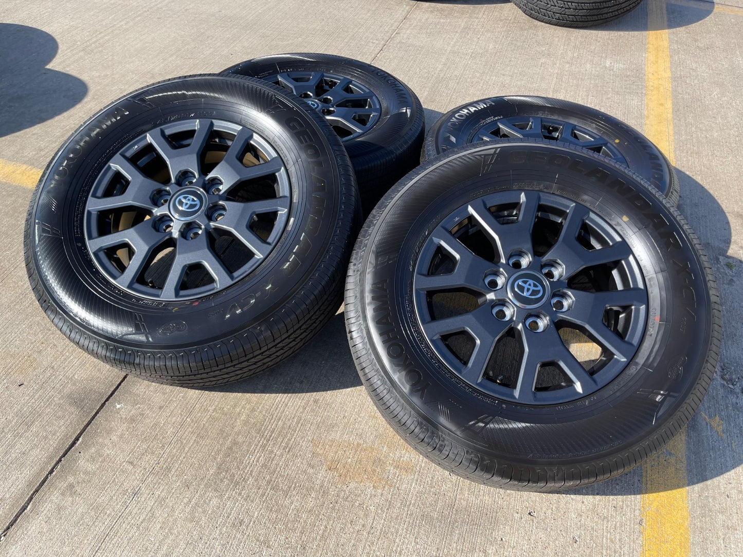 17" Toyota 4Runner Tacoma TRD OEM 94254 10637 wheels rims 2024 2025 2026 NEW