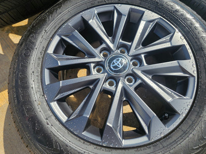 20" Toyota Land Cruiser OEM wheels rims 94057 Tundra Sequoia SET 2025 2026 NEW