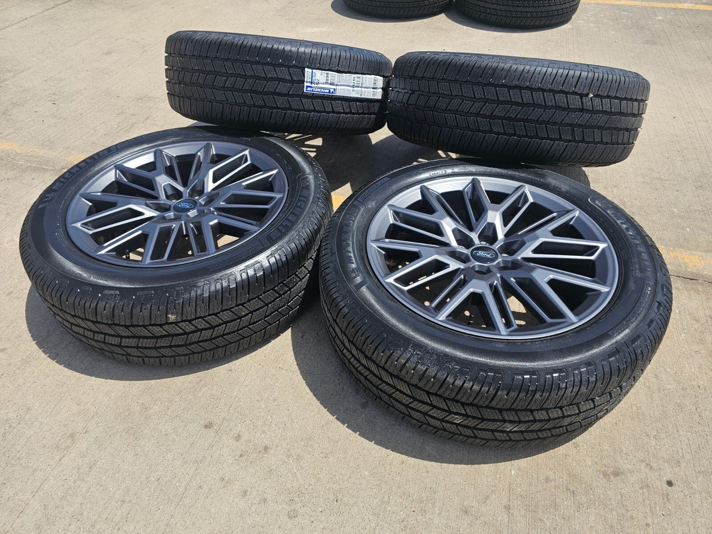 22" Ford F-150 LIMITED Plus OEM 94221 rims wheels Expedition 2024 2025 2026 NEW
