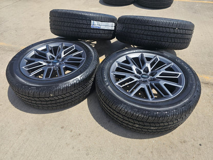 22" Ford F-150 LIMITED Plus OEM 94221 rims wheels Expedition 2024 2025 2026 NEW