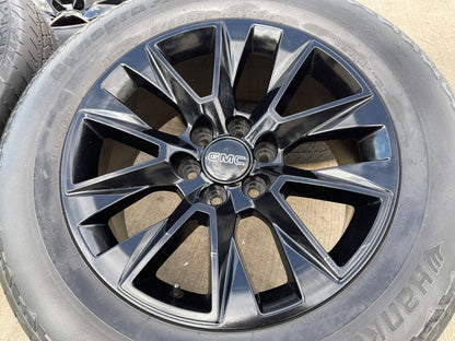 20" Chevy Tahoe Silverado OEM 5919 wheels rims GMC Yukon HANKOOK A/T2