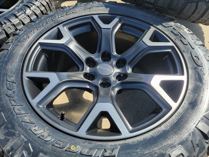20" Dodge Ram 1500 Jeep Grand Wagoneer 9296 OEM SMOKED LIMITED wheels rims NEW