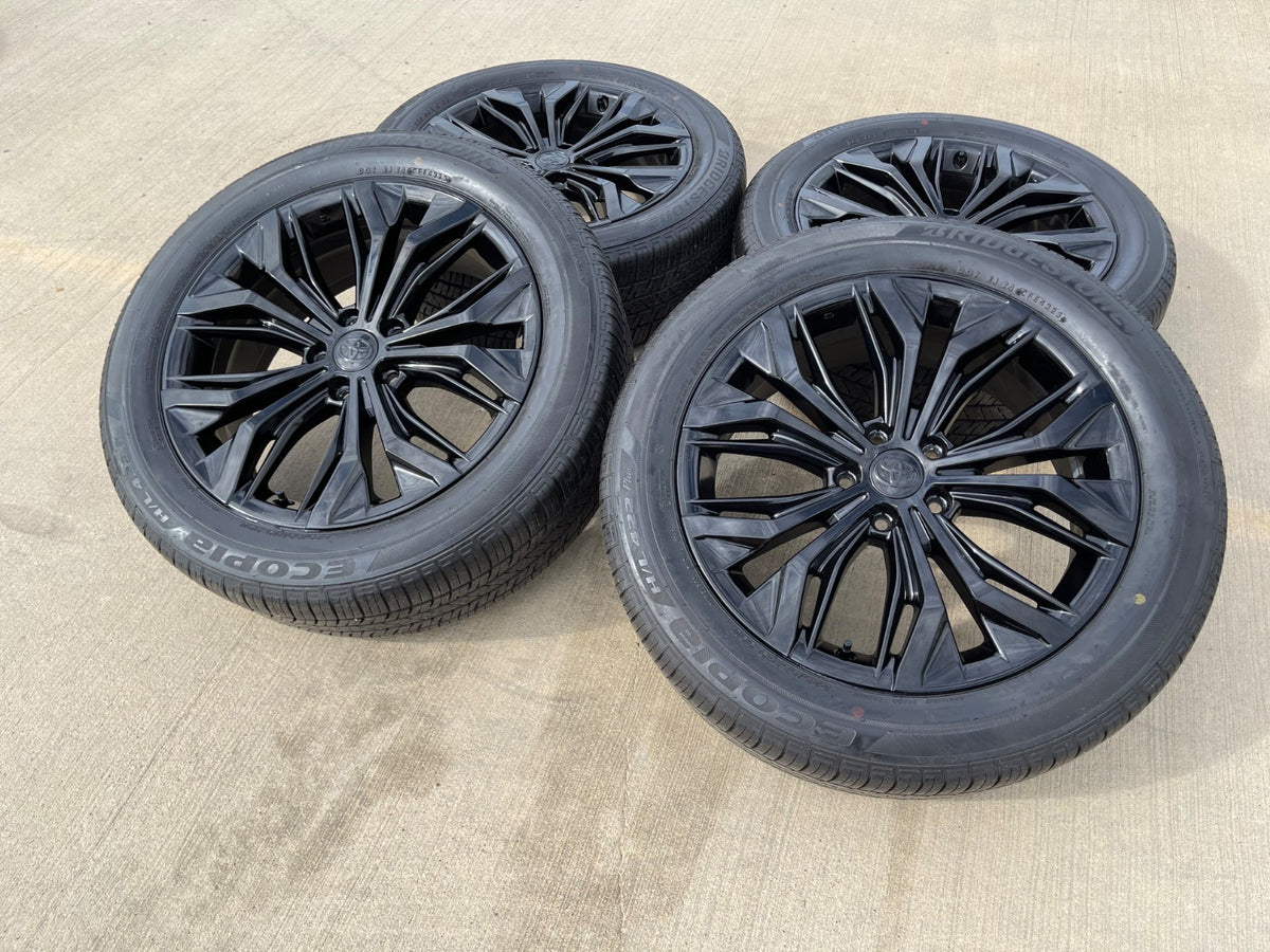 19" Toyota Crown OEM wheels rims Signia Camry Avalon Lexus BRIDGESTONE SET