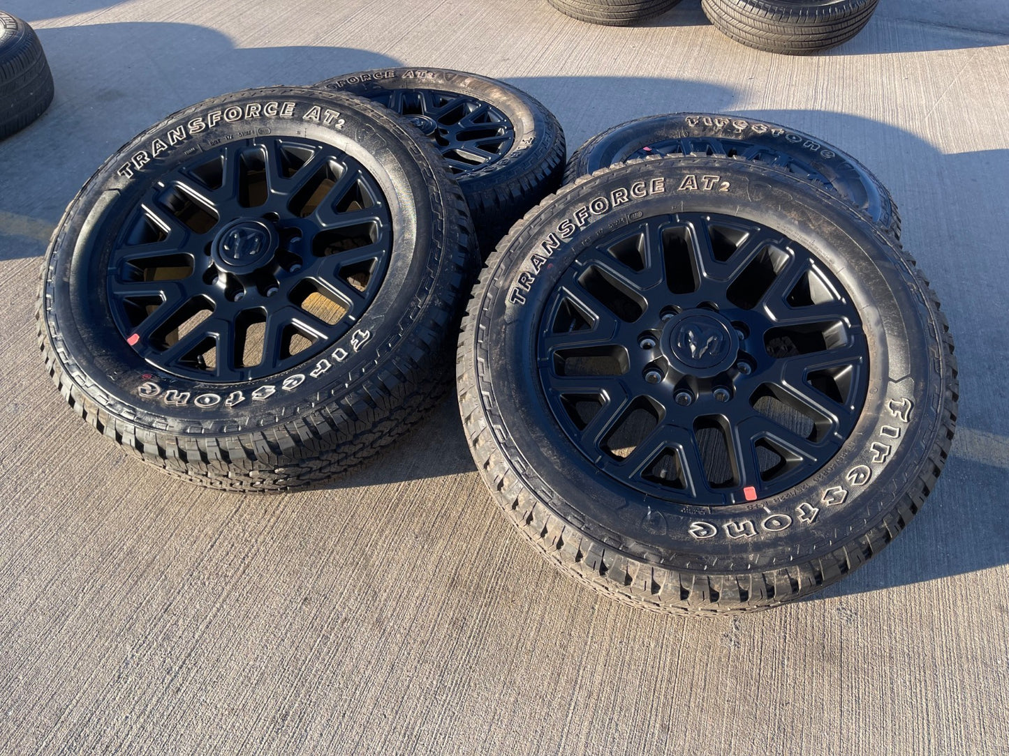 20" Dodge Ram 2500 3500 LARAMIE OEM 51649 wheels rims A/T2 2025 2026