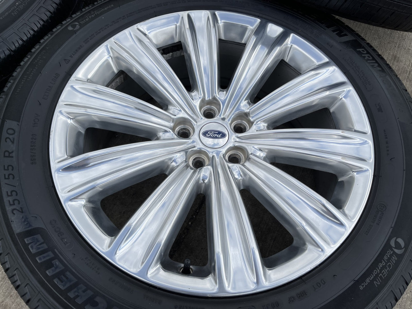 20" Ford Explorer Limited OEM rims wheels 10269 Lincoln Aviator MICHELIN