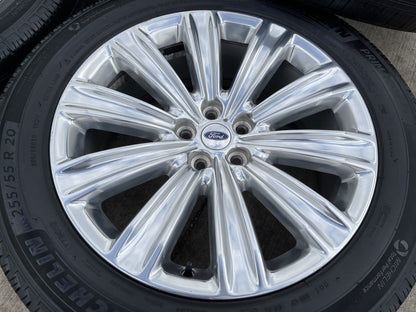 20" Ford Explorer Limited OEM rims wheels 10269 Lincoln Aviator MICHELIN