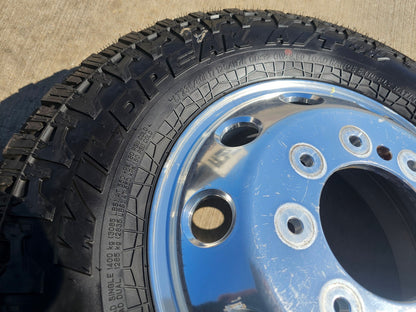 17" Dodge Ram 3500 Dually Laramie 8x200 wheels rims 2701 2702 OEM SET FALKEN
