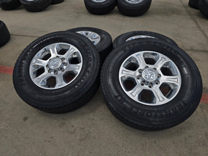 18" Ram 2500 3500 Laramie Power Wagon OEM wheels rims 2692 FIRESTONE H/T