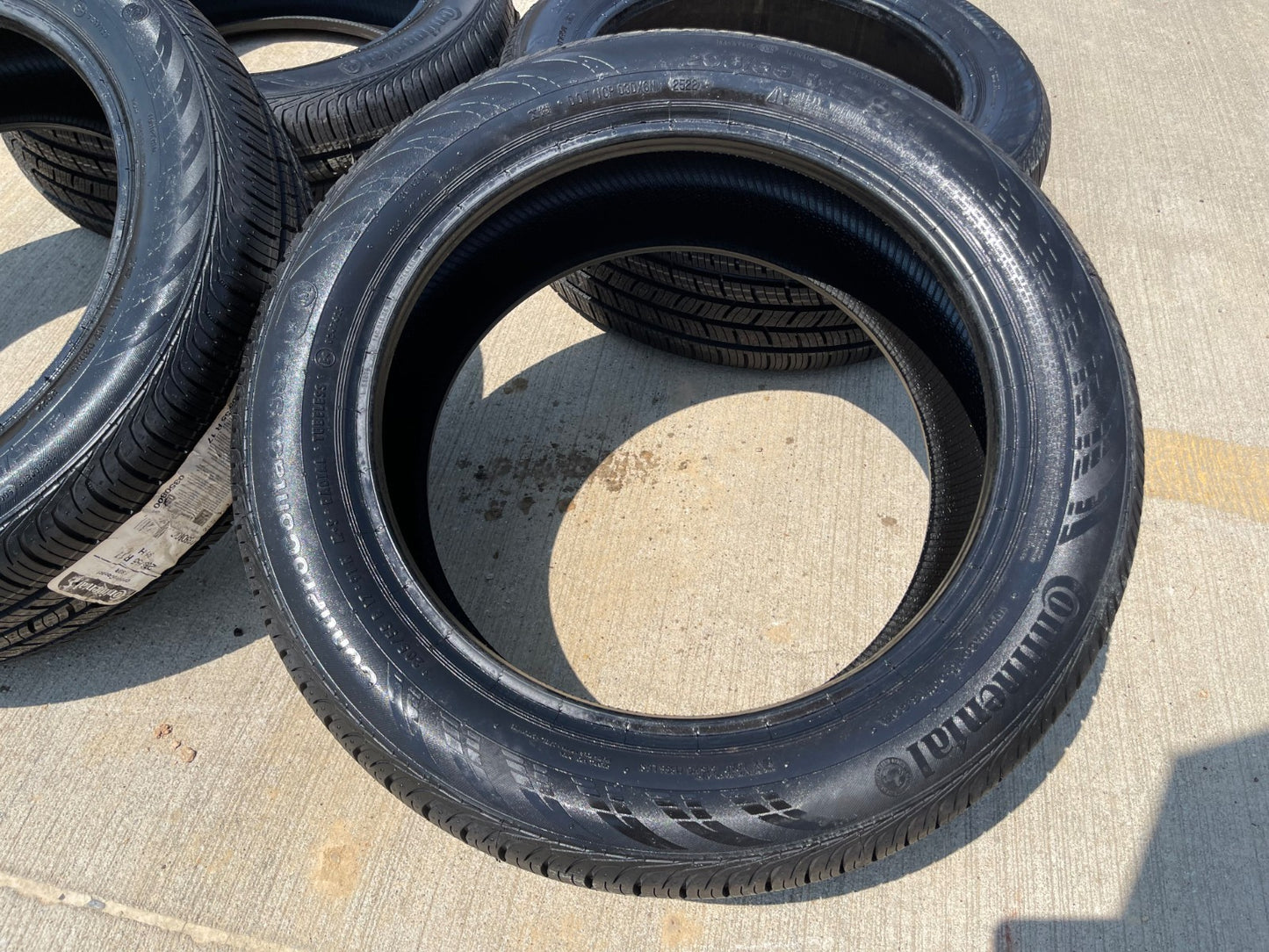 (4) 205/55/17 Continental Contipro Contact SSR 91H M+S 205/55R17 tires NEW