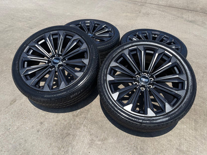 24" Cadillac Escalade V PLATINUM OEM wheels rims tires 2024 2025 2026 2027 SET