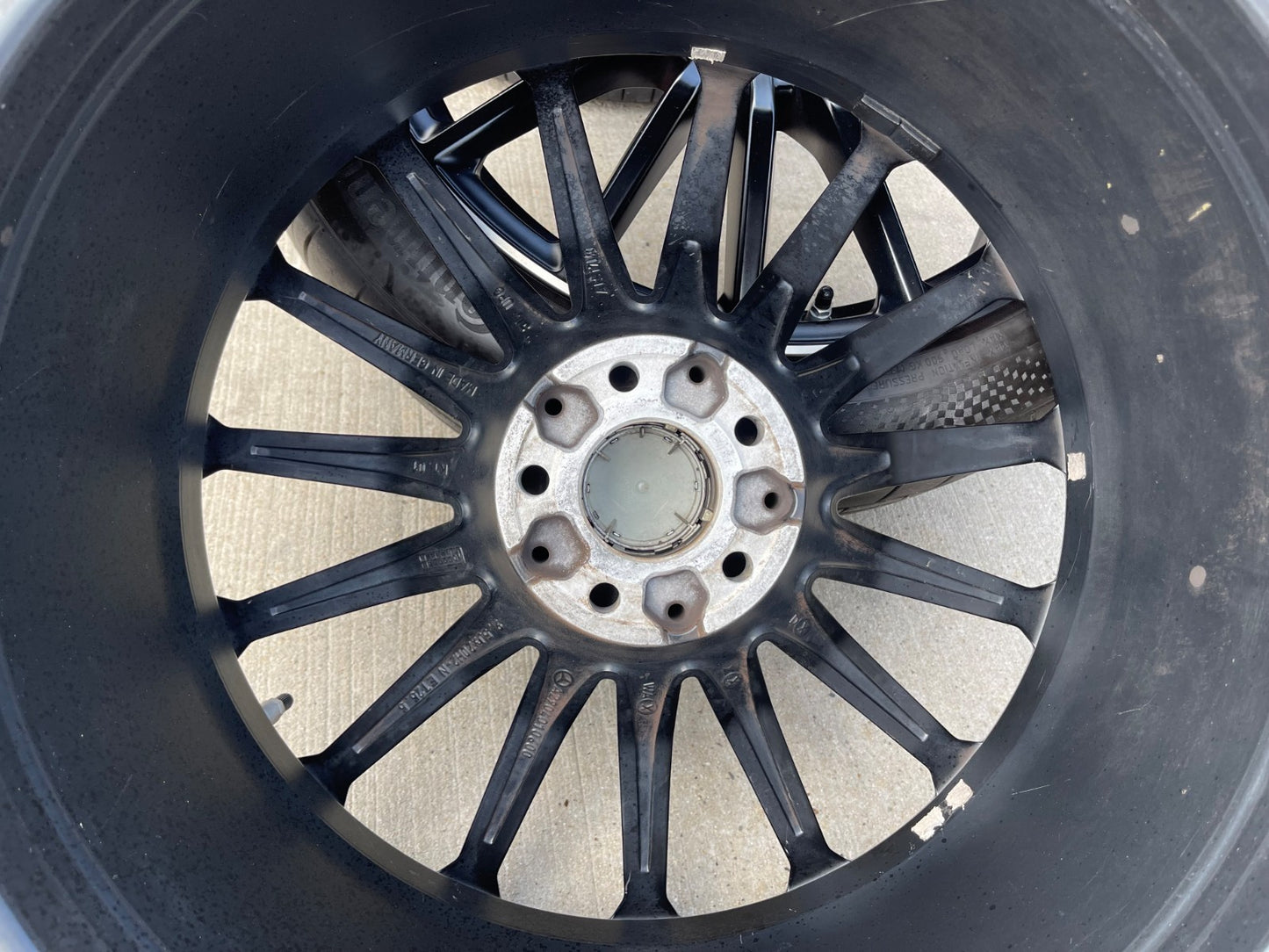 20" Mercedes AMG GT GT43 GT53 OEM 85786 85788 wheels rims tires CONTINENTAL