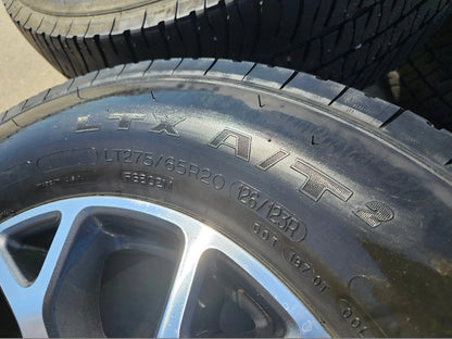 20" Ford F-250 F-350 OEM King Ranch Lariat wheels rims 10292 10293 tires