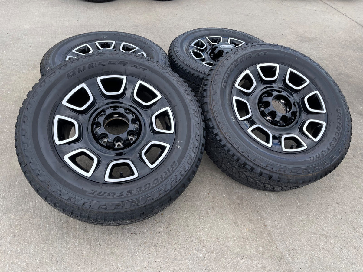 20" Ford F-250 F-350 OEM Lariat Platinum wheels rims 10486 SET BRIDGESTONE NEW