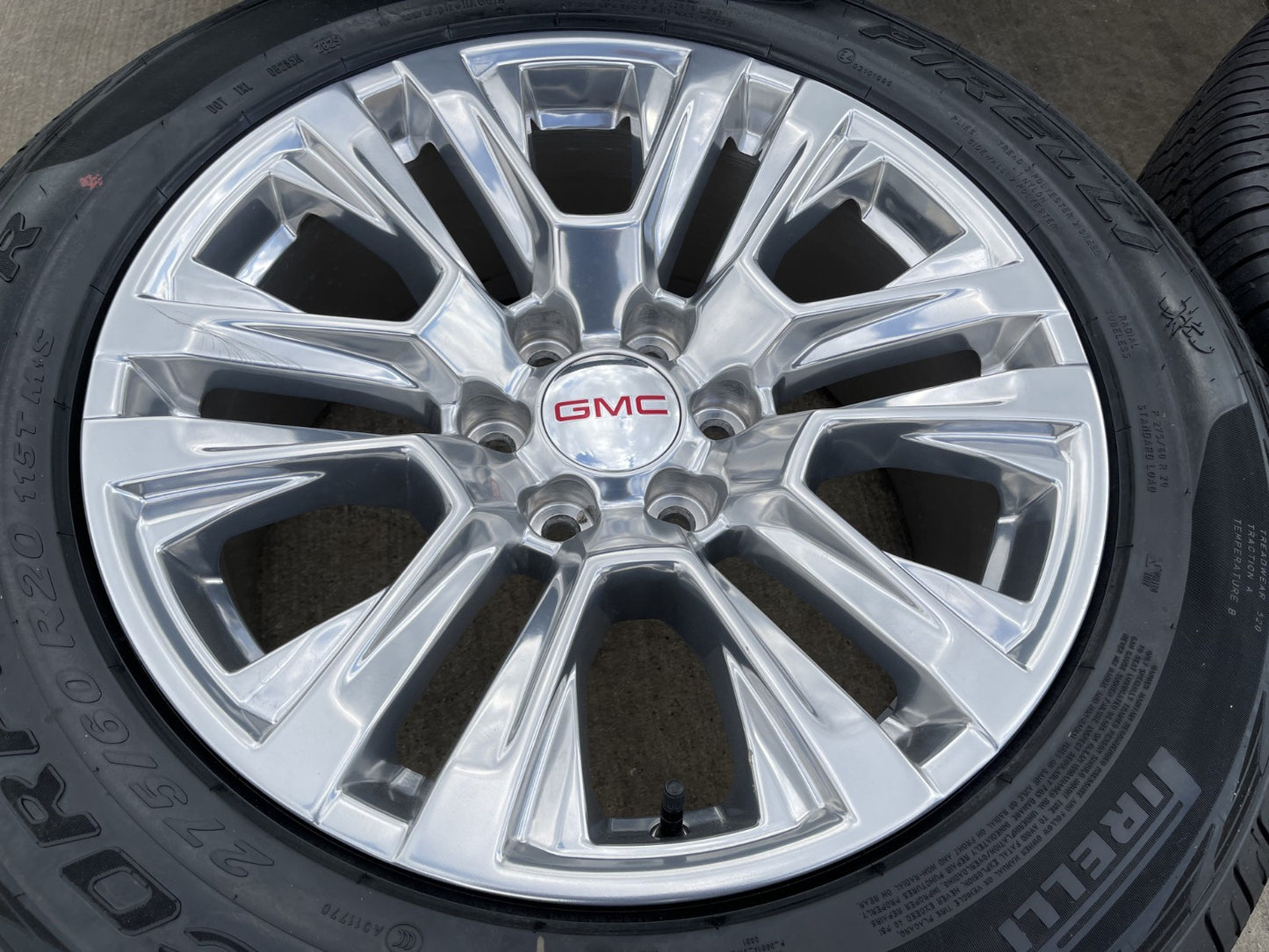 20" GMC Sierra Yukon Denali OEM 5917 wheels rims Chevy 2022 2023 2025 2026 NEW