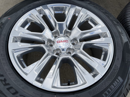 20" GMC Sierra Yukon Denali OEM 5917 wheels rims Chevy 2022 2023 2025 2026 NEW