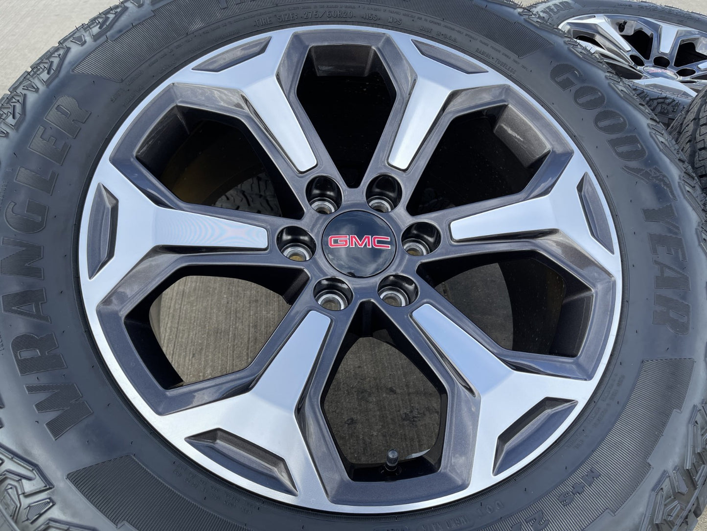 20" GMC Sierra Canyon Chevy Silverado OEM wheels rims 2024 2025 2026 2027 NEW