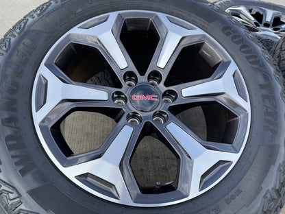20" GMC Sierra Canyon Chevy Silverado OEM wheels rims 2024 2025 2026 2027 NEW