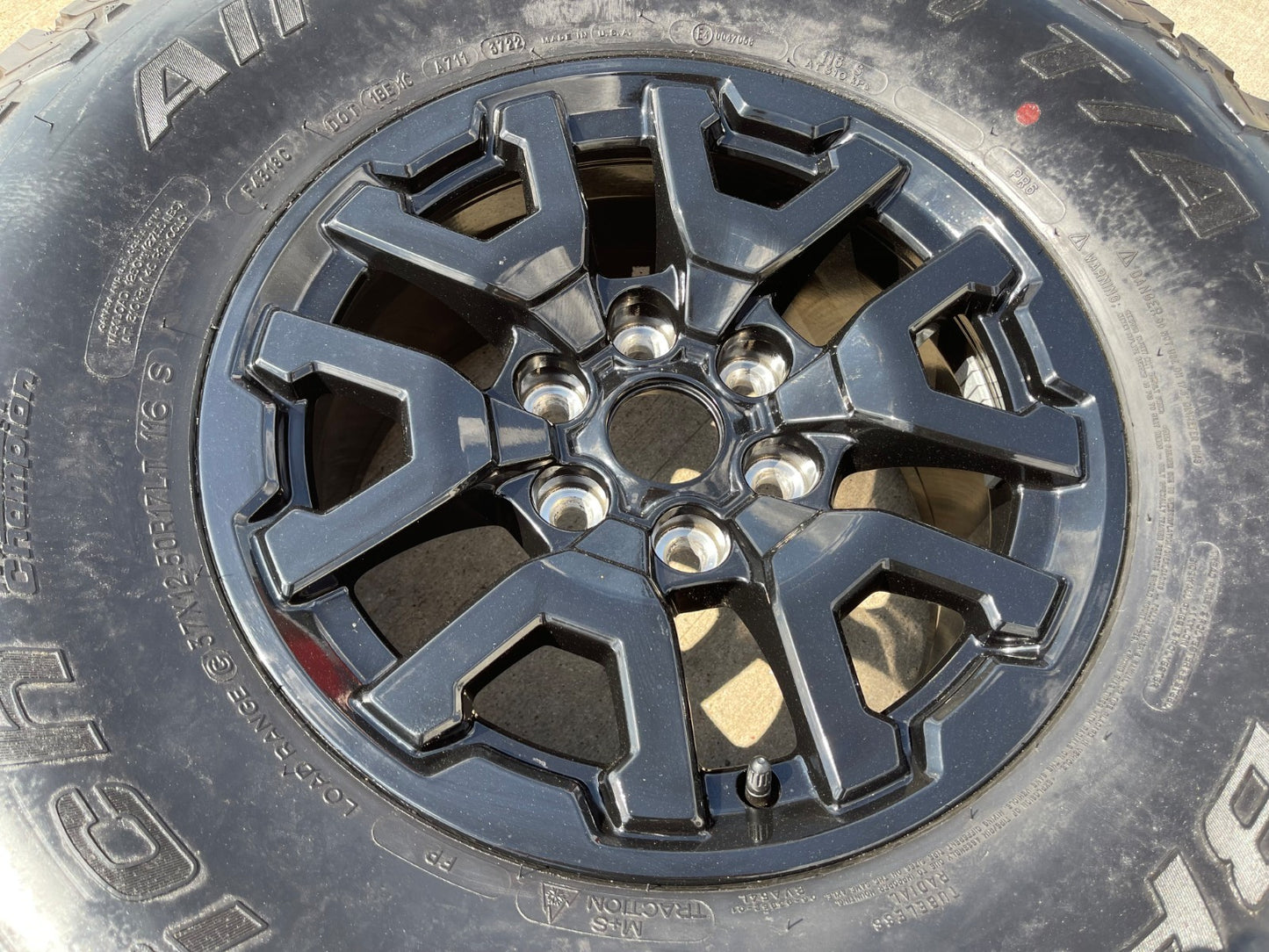 17" Ford F-150 Raptor Bronco OEM 10461 rim wheel spare 2024 2025 2026 BFG 37"