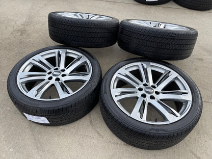 24" Cadillac Escalade V OEM wheels rims 2023 2024 2025 2026 BRIDGESTONE SET NEW